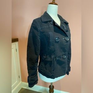 Black pea coat, American Eagle